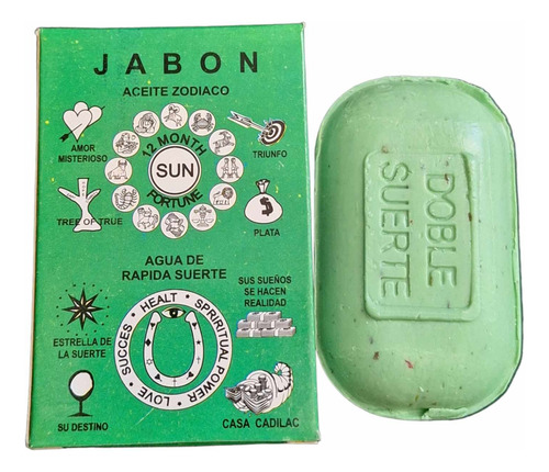 Jabón Doble Suerte, Acción Rápida Para Bendiciones ( 2 Pz)