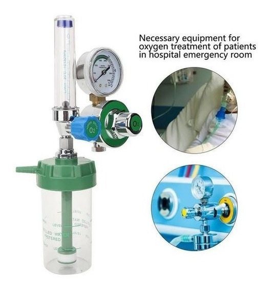 Medidor regulador de presión de inhalador de oxígeno WX-YQ-02 Rosca ma Medidor regulador de presión de inhalador de oxígeno WX-YQ-02 Rosca ma