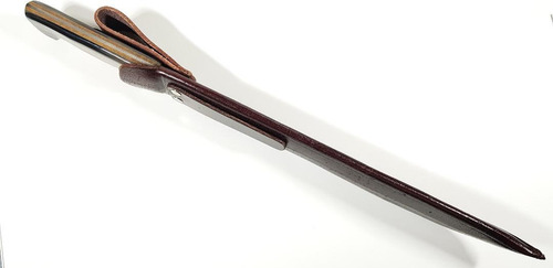 Facão Três Listras Gaúcho Inox 16 (14) Chifre Bainha Reforça