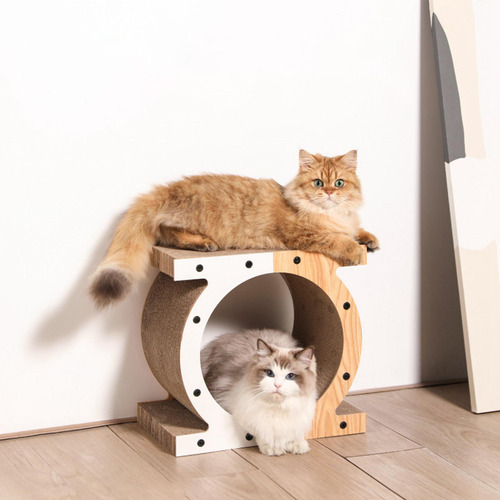Gatos Scratching Board Claw Scratcher Decoración Protector