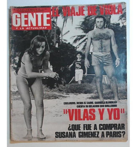 Revista Gente Y La Actualidad  Año 16 N 817 19 Marzo 1981
