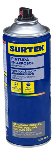 Pintura En Aerosol 400 Ml Color Verde Ecológico Surtekaes427
