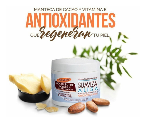 Crema Manteca De Cacao Palmers® Cocoa Butter Suaviza Alisa