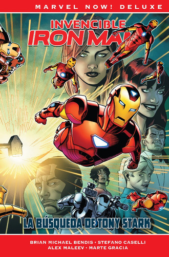 El Invencible Iron Man 5 La Busqueda De Tony Stark, De Brian Michael Bendis. Editorial Panini Comics En Español