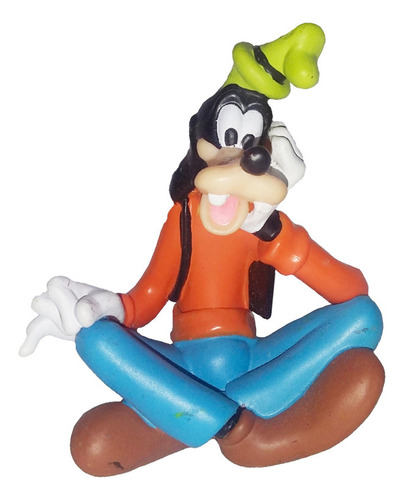 Figura Llavero Mickey Mouse Goofy Medita 9cm Disney