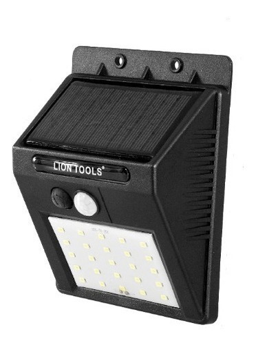 Lámpara Solar Led 1 Pack Sensor Queda Encendida De Noche.