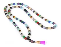 Comprar Collar Rosario Budista Japa Mala 108 Todos Los Cuarzos 6mm