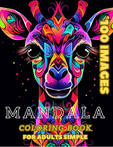 Libro: Animals Mandala Coloring Books: Amazing Animals: Adul
