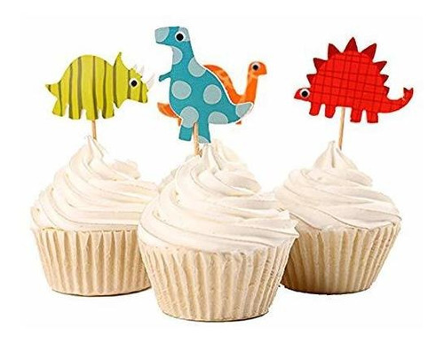 Decoraciones Dinosaurio Para Cupcakes.