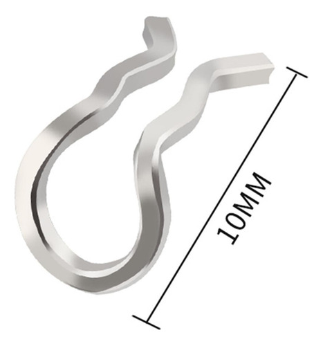 2 X 10x Pinza De Bicicleta Clips De Resorte Pastilla De
