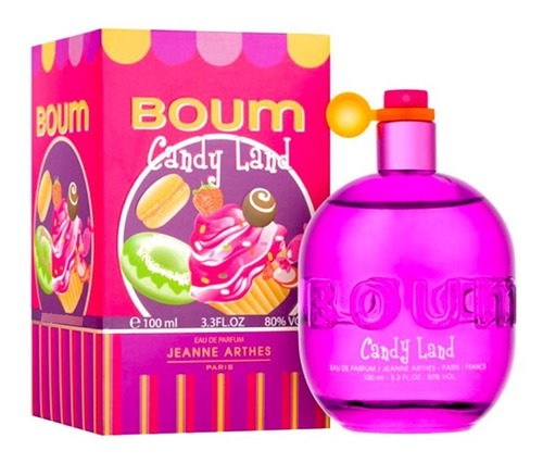 Perfume Boum Candy Land De Jeanne Arthes Para Dama 