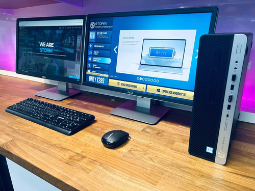 Cpu Completo Hp Sff I7 6ta 16gb Ram 500 Ssd 6th 22puLG Pro! (Reacondicionado)