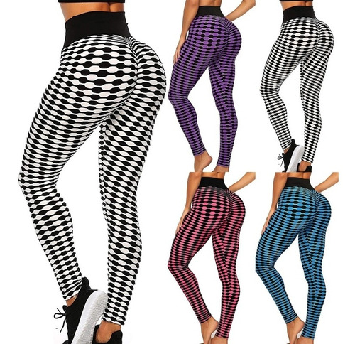 Calza Mujer Deportiva Pantalón Push Up Yoga Leggins Sexy Jue