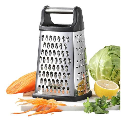 Rallador De Queso De Acero Inoxidable - Molinillo De 4
