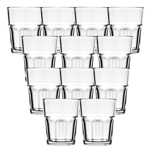 Set de vasos Bristol, vaso de agua de 200 ml, 12 unidades