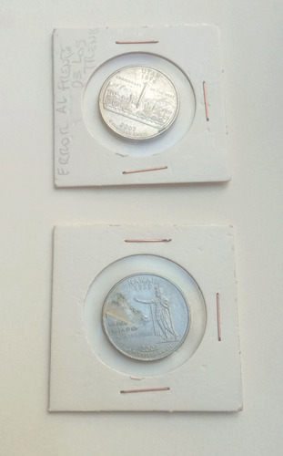 Monedas Un Cuarto De Dólar Coleccionables Con Errores (Usado)