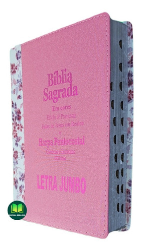 Biblia Jumbo Letra Extra Gigante Com  Harpa  Corrigida