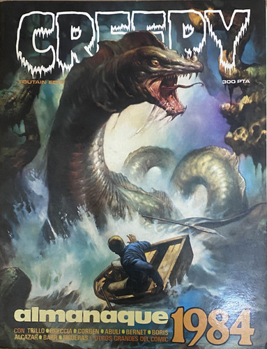 Creepy, Comic Terror Y Fantástico Almanaque 1984 B1 Ej2