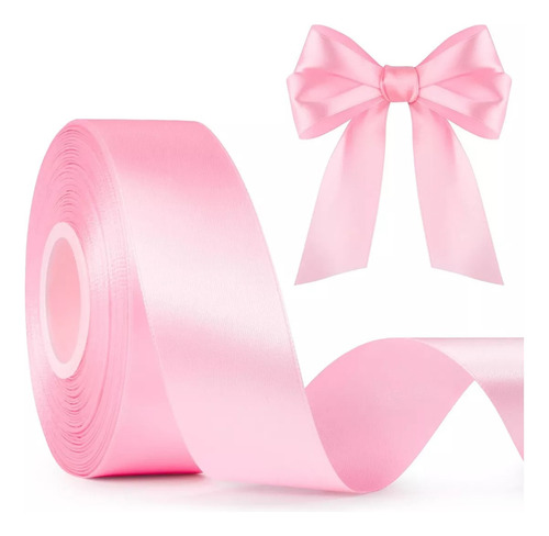 5 Rollos Satinado Decoration Colors Liston 4 Cm 228 Metros