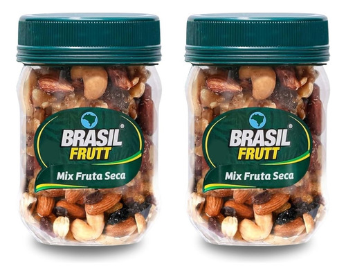 Mix Agridoce Frutas Secas E Castanhas 140g Brasil Frutt 2uni