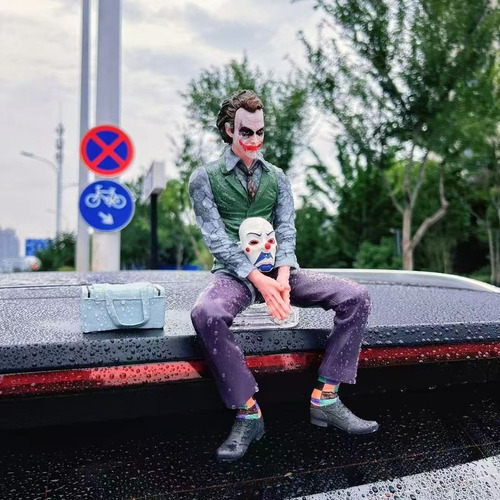 Wa Boneco De Ação Joker Mafex, Acessório Para Carro