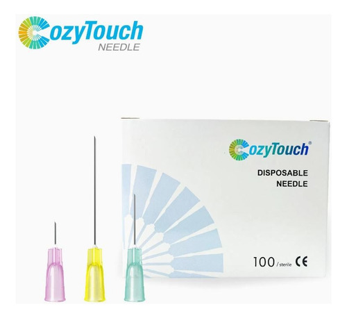 Aguja Facial Y Corporal 30g X 13mm Caja 100 Unidades