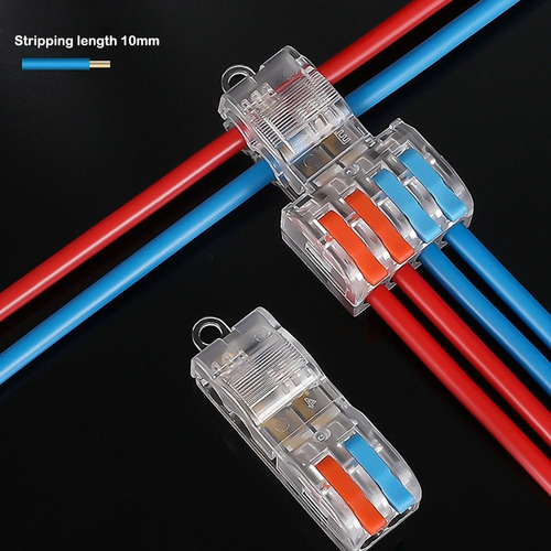 Mini Conector De Cable Eléctrico Tipo T Para Bloque De Termi