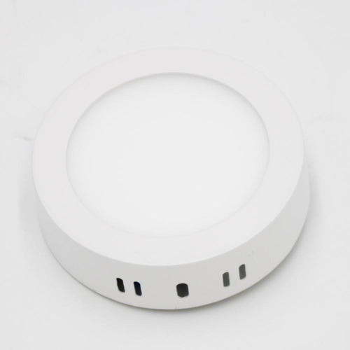 Imagen 2 de 2 de Plafón Redondo Moderno 6w 6500k Led Blanco Volteck 46711