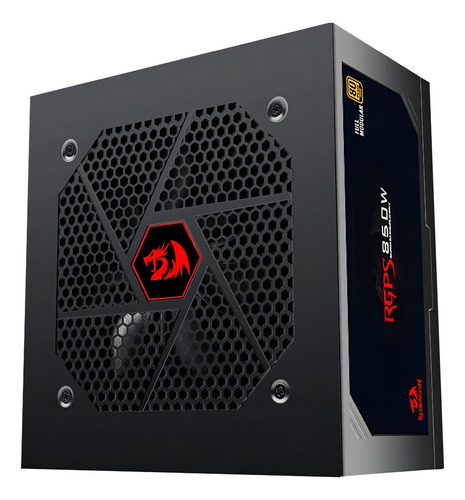 Fuente Redragon 850w 80+ Gold Gc-ps010 Negra Atx Negro