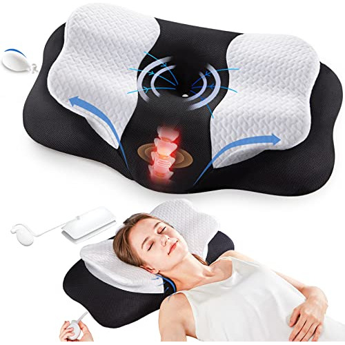 Napz Cervical Memory Foam Pillows, Side Sleeper Xwbl1