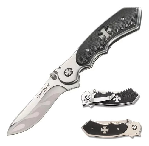 Cortaplumas Ry920 Magnum By Boker Arbolito Cruz De Malta 8 Color Acero