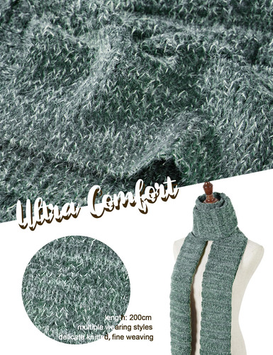 Conjunto Guantes Y Bufanda Mujer Forro Polar Sombrero Color