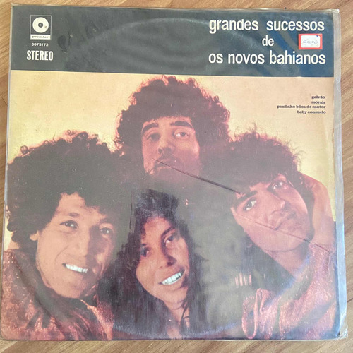 Lp Novos Baianos Grandes Sucessos De Os Novos Bahianos 1973