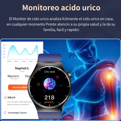 Ssb Reloj Inteligente Saludable Y Resistente Al Agua Con