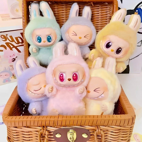 Peluche Labubu Llavero Sorpresa Con Luz Y Sonido Sorpresa