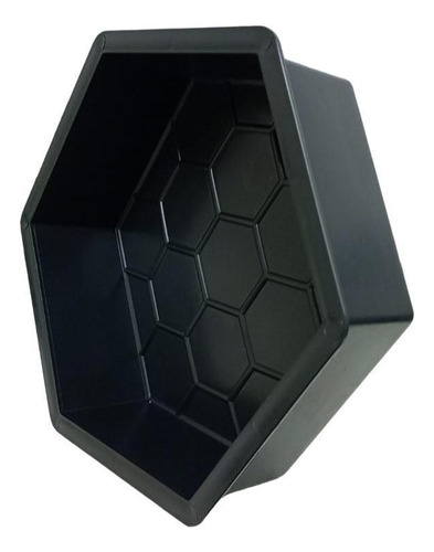 Forma Para Píso Sextavada Estriada 25x25x08 Kit 10 Un