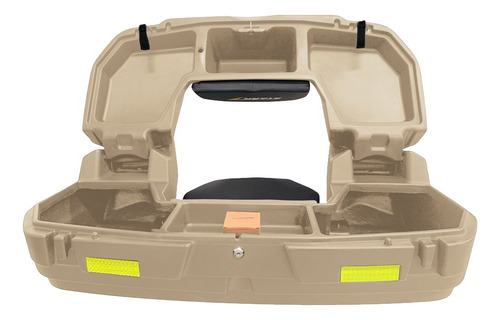 Caja De Almacenamiento Stark7 Universal Asiento De 75l Beige