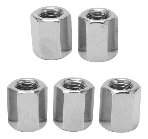 Kit De Tuercas De Acoplamiento Hexagonales, 5 Unidades, Plat