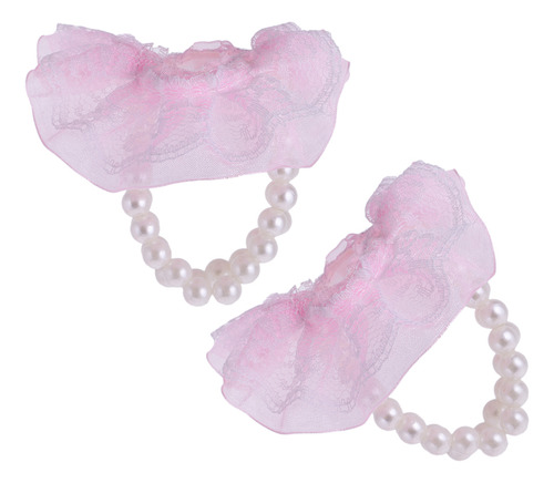 4x10 Piezas De Ramillete De Muñeca Soporte De Decoración