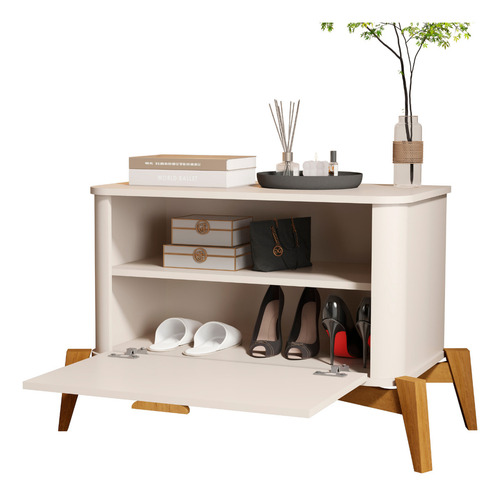 Mesa De Cabeceira Buriti Quarto Off White Jb Bechara