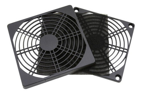 Imagen 2 de 7 de Reja De Turbina 120 X 120mm Plastica Con Filtro 120pf