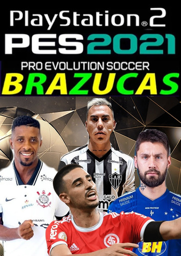 Pes 2021 Com Brasileirão 100%atualizado Lançamento Ps2