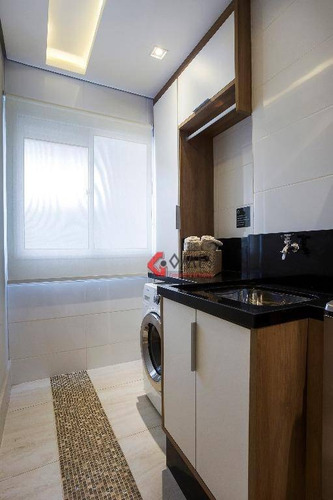 Apartamento Com 2 Dormitórios À Venda, 55 M² Por R$ 338.000,00 - Baeta Neves - São Bernardo Do Campo/sp - Ap0993