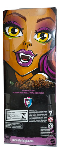 Clawdeen Wolf Monster High Excursión Monstruosa