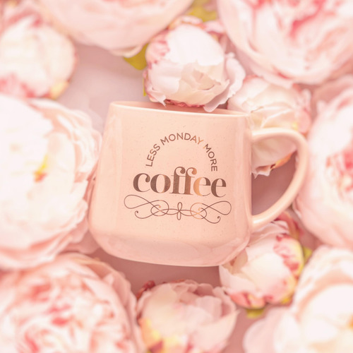 Taza De Cerámica Elegante 473 Ml Para Café Y Té