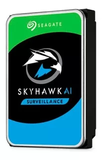 Disco Duro Interno Seagate Skyhawk Ai Surveillance 8tb /v Color Plateado