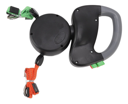 3 M Doble Correa Para Mascotas Retráctil Cuerda Automática P