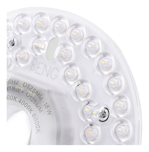 Kit De Reequipamiento De Ventilador De Techo Led De 4,92 Pul