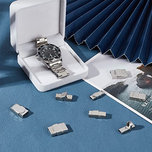 Juego De 8 Conjuntos De Broches Correas De Reloj De Ace...