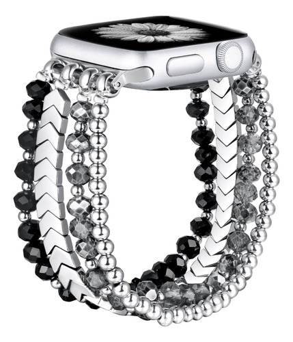 Fastgo Pulsera Con Cuentas Compatible Con Apple Watch 38 Mm,